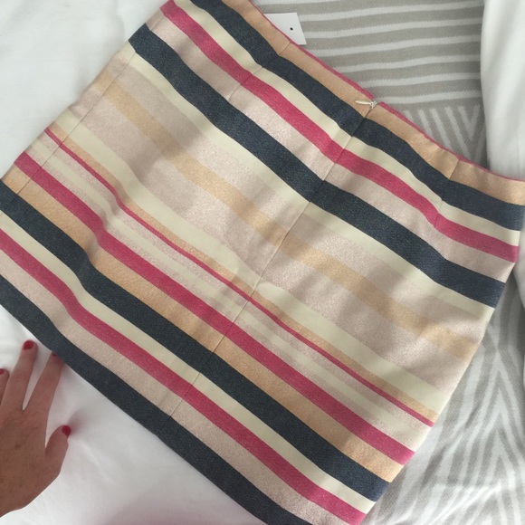 J Crew Stiped Skirt - Picture 4 of 4